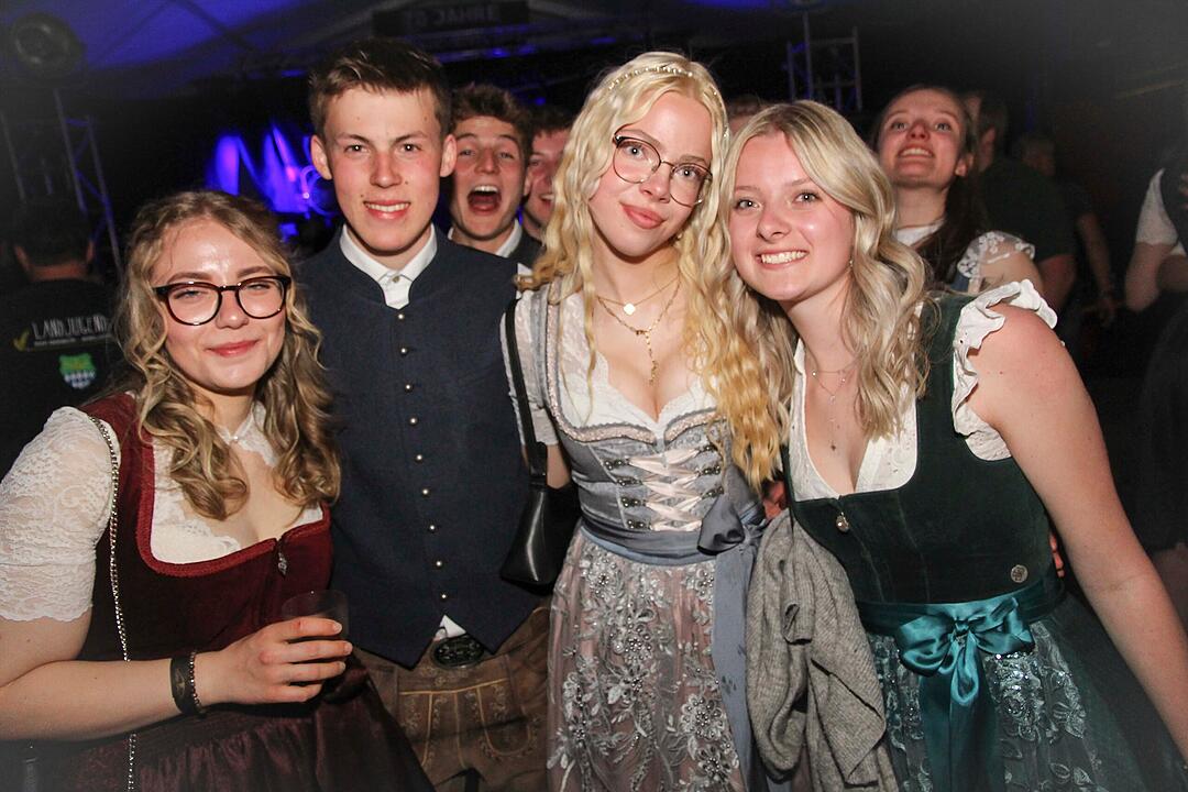Die Partyband "highline" sorgte f&uuml;r gute Stimmung.
