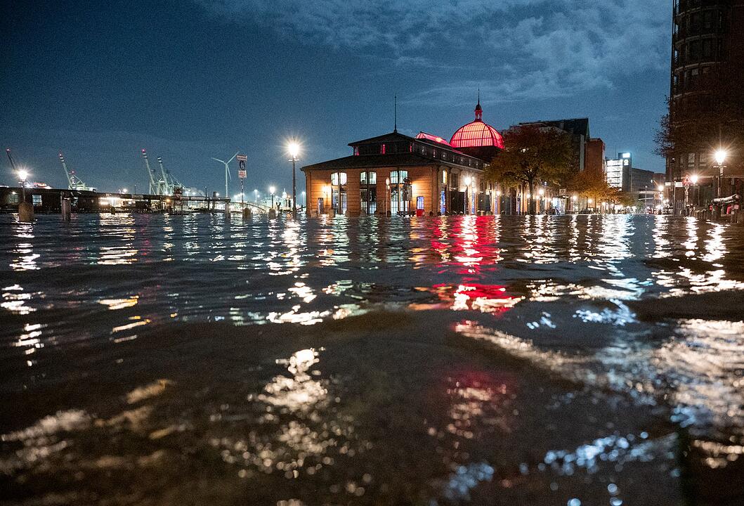 Sturmtief &laquo;Manja&raquo; - Hamburg