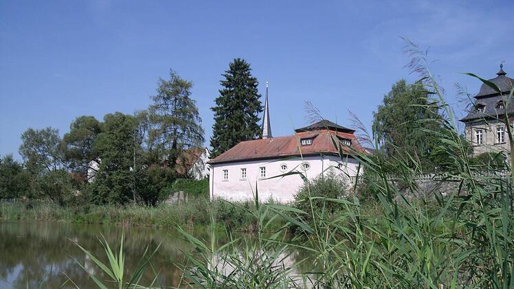 Blick Richtung Schloss