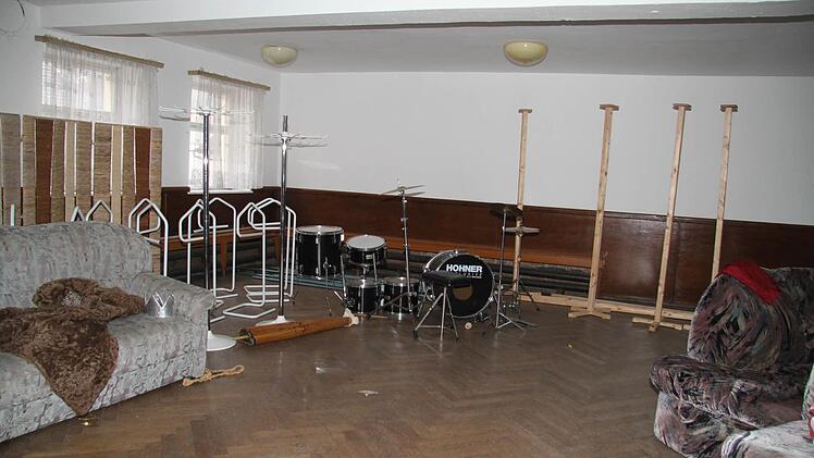 Der riesige Tanzsaal war einst das Prunkstück der Wirtschaft. Foto: Sonja Adam