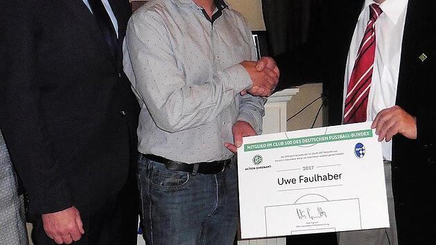 Ehrenamt lohnt sich f&uuml;r Uwe Faulhaber