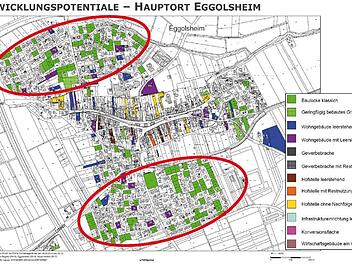 Baulücken in Eggolsheim Grafik/Repro: Marktgemeinde Eggolsheim