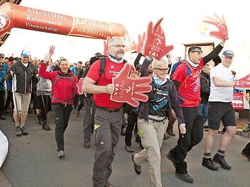 Die Startplätze für den Wandermarathon waren binnen weniger Minuten ausverkauft. Foto: Markus Balkow