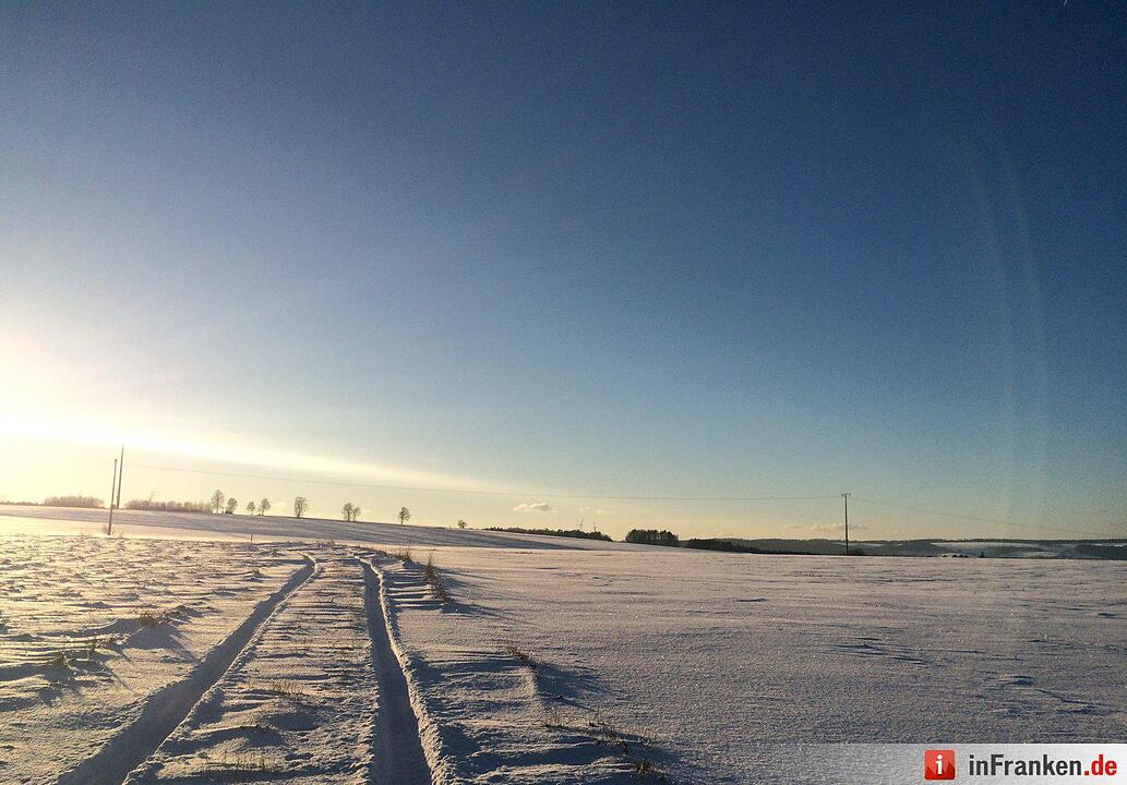 Eis und Schnee in Franken - die schönsten Winterleserfotos