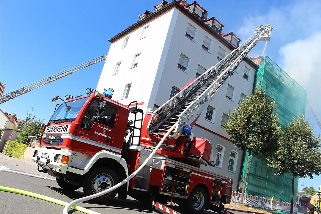 Wohnhausbrand in Bayreuth