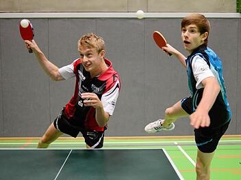 Hoffen auf den Sprung ins Hauptfeld: Christoph Schüller (links) und Kilian Ort vom TSV Bad Königshofen. Foto: as