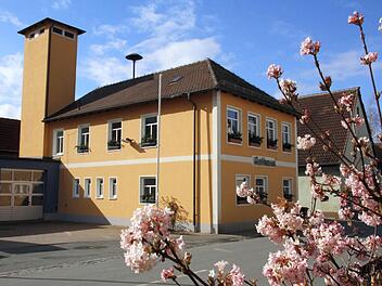 Das Rathaus in Poxdorf Foto: Archiv/Josef Hofbauer