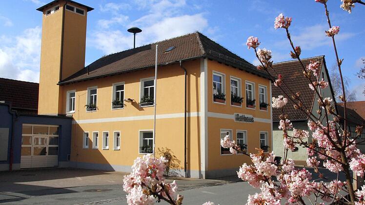 Das Rathaus in Poxdorf Foto: Archiv/Josef Hofbauer