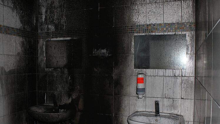 Der Feuerwehreinsatz am Gymnasium Fränkische Schweiz am Dienstag Foto: Kreisbrandinspektion Forchheim