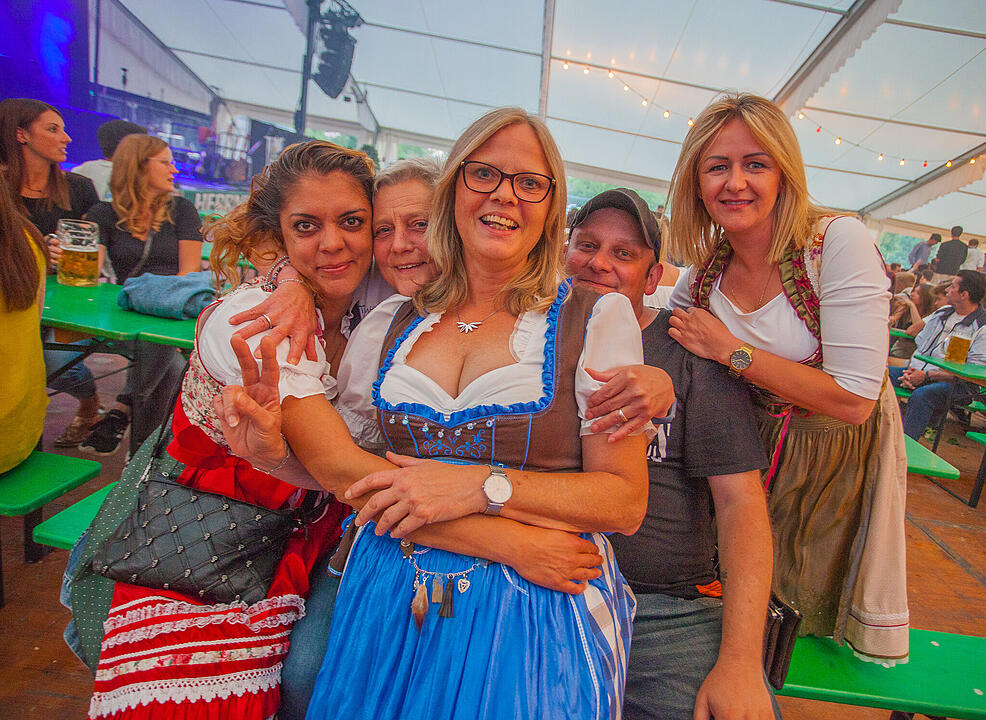 Ausgelassene Stimmung mit rocKing und Tasty 7.