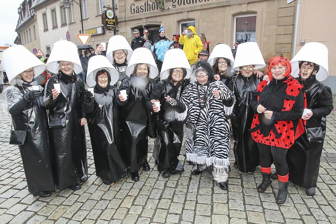 Narrentreiben in Stadtsteinach 2024