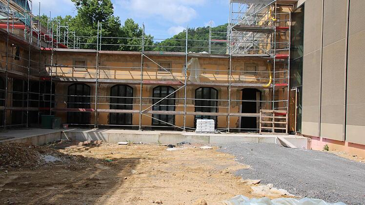 Eindrücke von der Baustelle Luitpoldbad. Foto: Ralf Ruppert