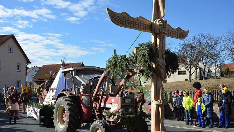 Faschingsumzug in Katzenbach und Lauter. Foto: Björn Hein