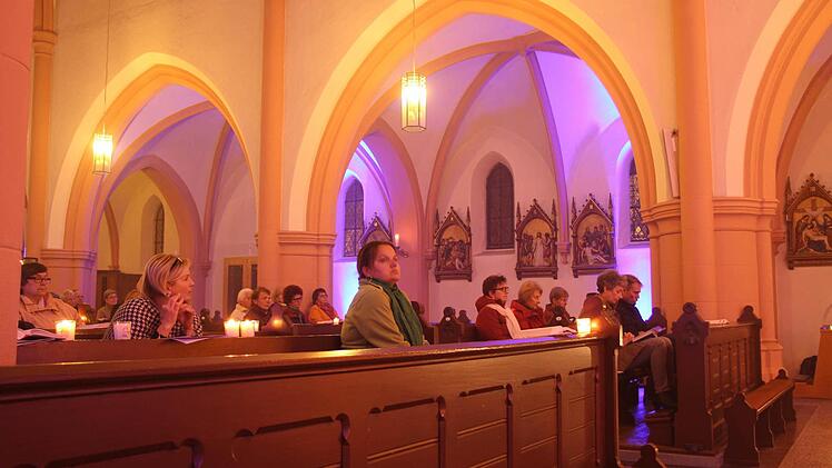 "Nacht der Lichter" in der Kirche "Unsere LIebe Frau" Foto: Sonny Adam