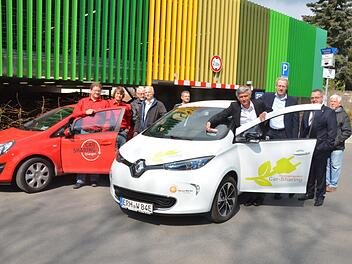 Das Car-Sharing-Auto der Herzo Werke: eine gute Idee, aber offenbar noch zu wenig angenommen  Foto: Bernhard Panzer (Archiv)