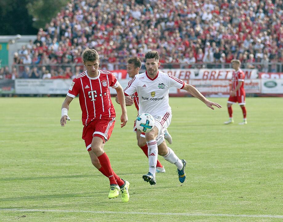 Das Traumspiel gegen den FC Bayern München in Coburg