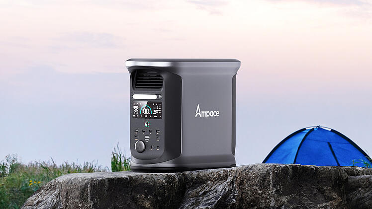 Mit einem Gewicht von nur 16,5 kg ist die Ampace Andes 1500 eine der leichtesten und kompaktesten Powerstationen am Markt.