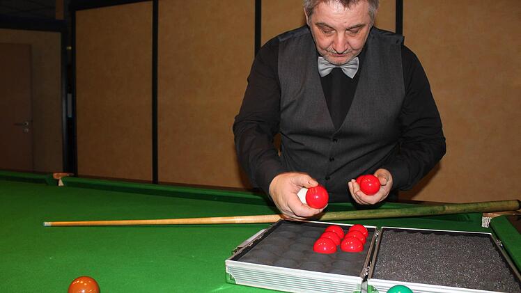 Snooker: In dieser Variante des Billard sind die Kugeln kleiner. Foto: Markus Häggberg