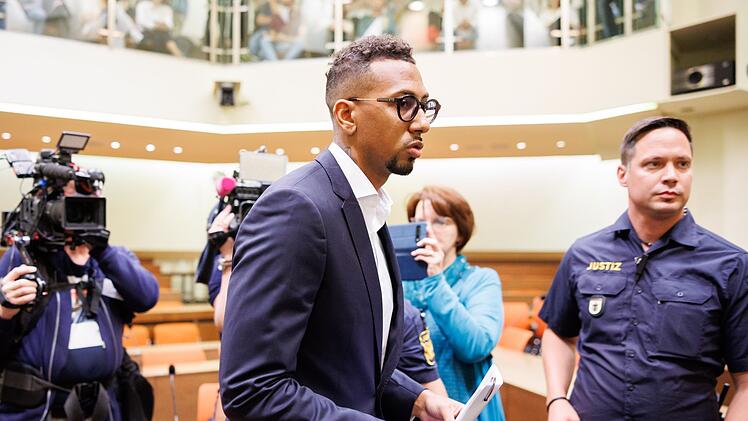 Prozess gegen den Fu&szlig;ball-Nationalspieler Boateng
