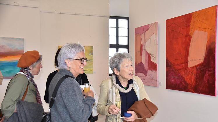 Eindr&uuml;cke von der Vernissage zum 17. K&uuml;nstlersymposium auf der Plassenburg