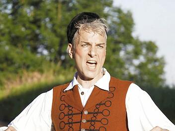 Daniel Leistner und die Faust-Festspiele stehen auf dem Prüfstand. In der Zukunft sollen wieder mehr Zuschauer den Weg auf die Festung finden. Foto: Archiv/Matthias Hoch