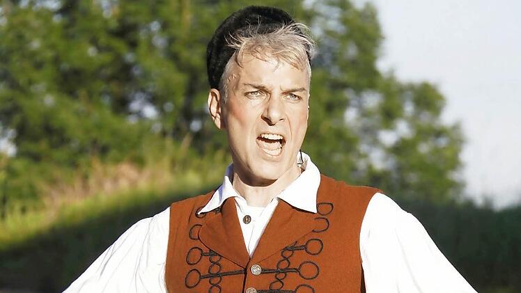 Daniel Leistner und die Faust-Festspiele stehen auf dem Prüfstand. In der Zukunft sollen wieder mehr Zuschauer den Weg auf die Festung finden. Foto: Archiv/Matthias Hoch