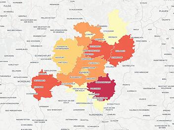 Screenshot: inFranken/CartoDB