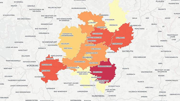 Screenshot: inFranken/CartoDB