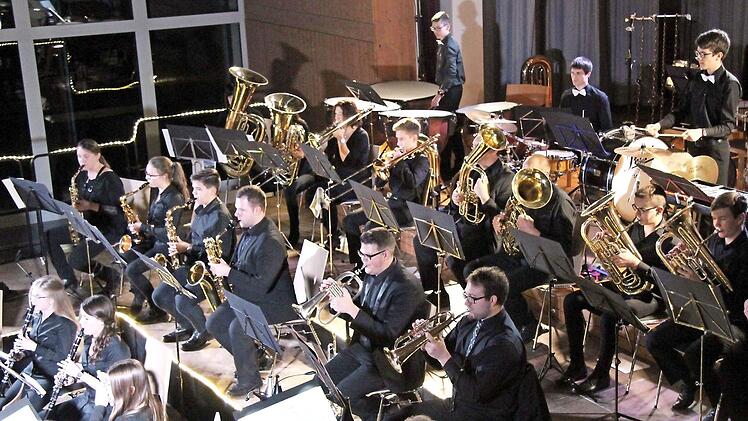 Die Jugendkapelle Großenseebach wurde vor 40 Jahren gegründet. Foto: Archiv/Richard Sänger