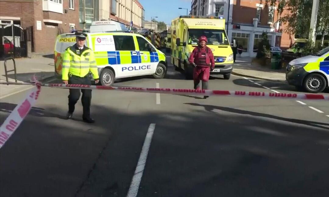 Explosion in Londoner U-Bahn