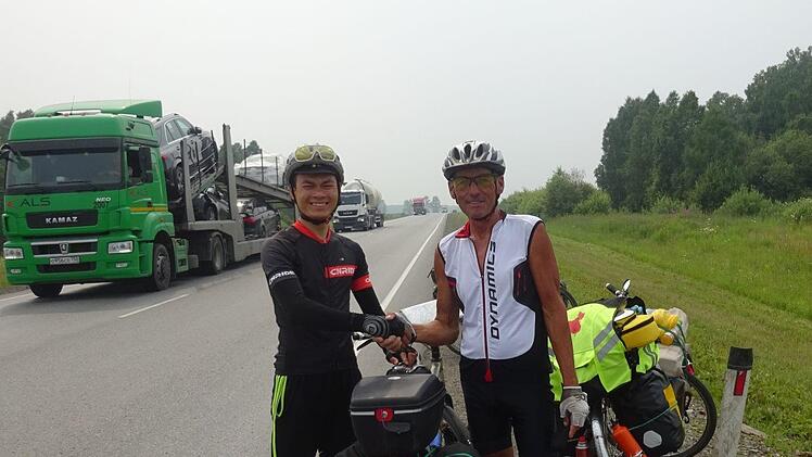 Austausch mit japanischen Radfahrern Foto: privat