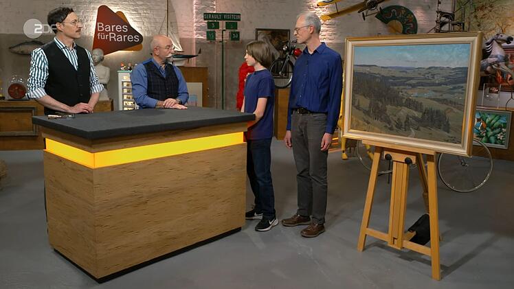 Mit einem Bild im Gep&auml;ck versuchte bei "Bares f&uuml;r Rares" ein Sch&uuml;ler sein Gl&uuml;ck.