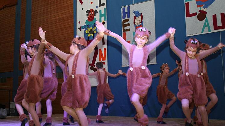 "Lustige Bärchen", die Jugendgarde aus Buckenhof Foto: Evi Seeger