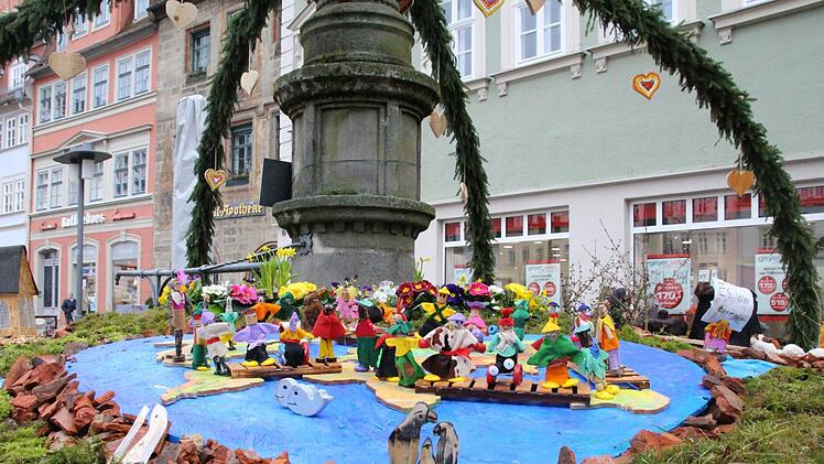 Der Spenglersbrunnen am MarktplatzFoto: Julian &Uuml;belhack