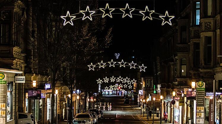 Coburger Adventsbeleuchtung: MohrenstraßeFoto: Jochen Berger