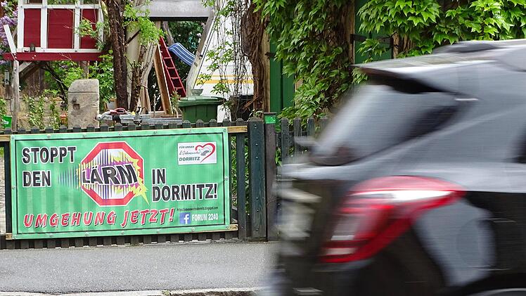 Der Protesttag für eine Westumgehung von Dormitz fiel den Corona-Beschränkungen zum Opfer. Foto: privat