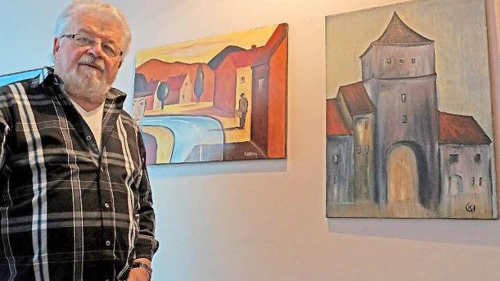 Vor allem die letzten beiden Jahre seiner mittlerweile 15-jährigen Tätigkeit als Maler haben das Gesamtwerk des Burgkunstadters Kurt Ullrich kräftig anwachsen lassen. Etwa 150 seiner Werke können Interessierte am 13. und 14. Dezember zwischen 10 und 16 Uhr in Schwarzach bei "A+O" bestaunen.  Foto: mts