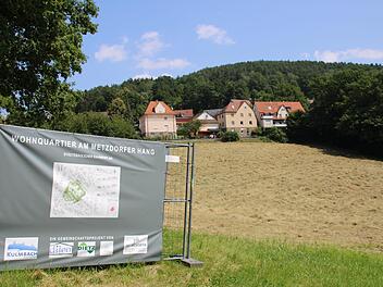 Das Baugebiet am Metzdorfer  Hang ist umstritten.