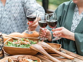 Rotwein, Rotwein trinken