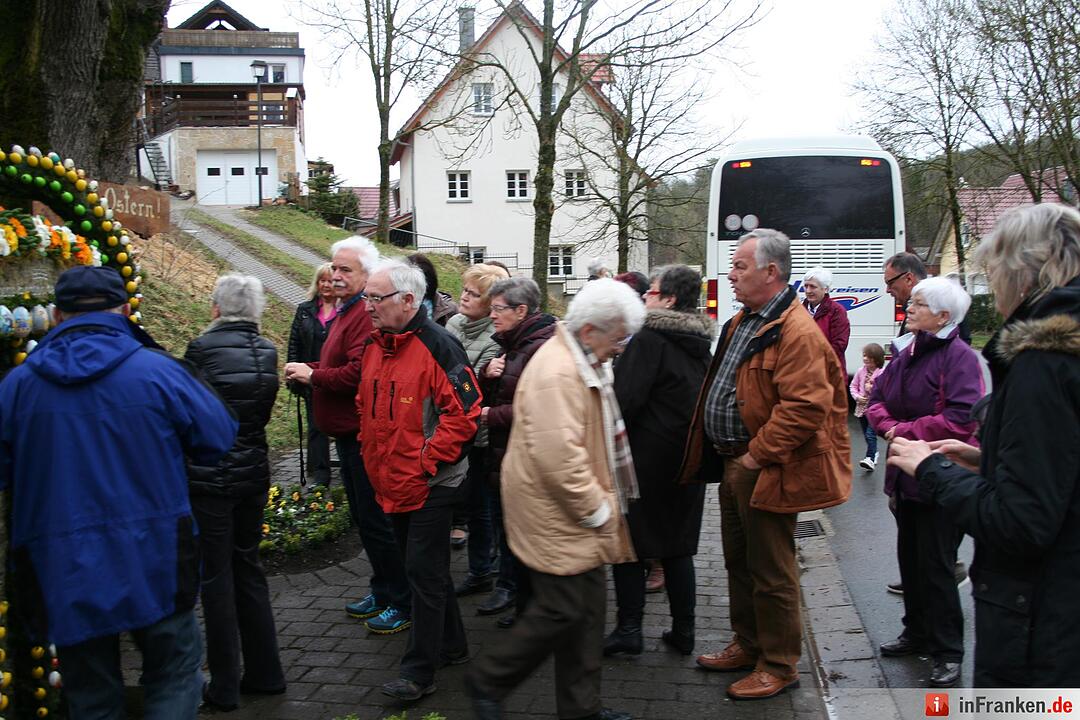 Osterbrunnen in der Fränkischen Schweiz