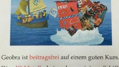 Das gesamte Flugblatt, das bei Playmobil kursiert Quelle: IG Metall