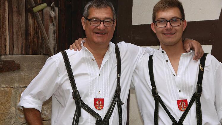 Günter und Georg Schuster leben gerne in Weitramsdorf.