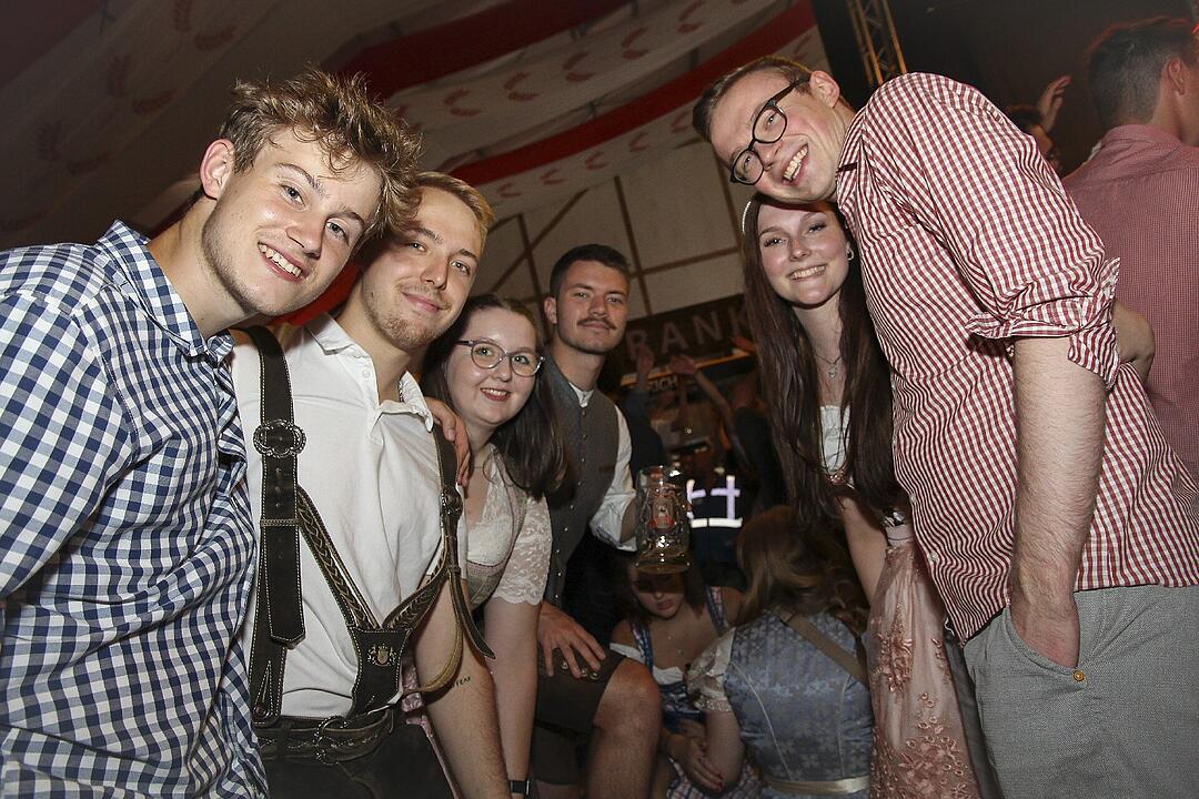 Für Partystimmung sorgten die "Stoapfälzer Spitzbuam"