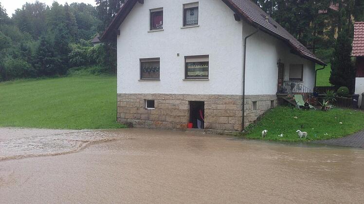 Überflutungen in Seelabach Foto: Stefan Wicklein