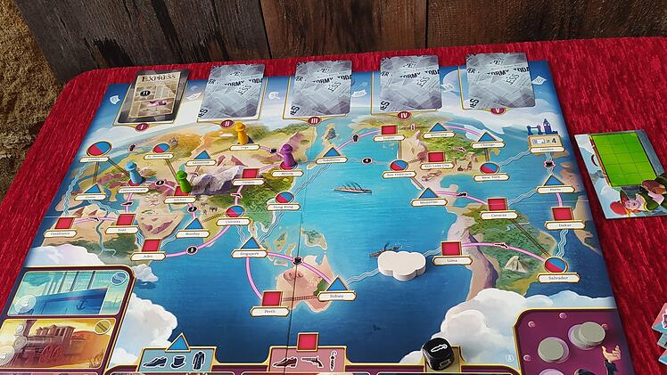 80 Days im Test - Weltreise mit Koffer, Regenschirm und Hut als Brettspiel