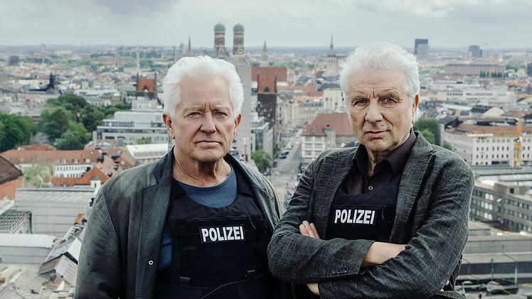 Franz Leitmayr (Udo Wachtveitl, links) und Ivo Batic (Miroslav Nemec) ermitteln an Ostern ein letztes Mal. Bereits im Mai pausiert die gesamte "Tatort"-Reihe.