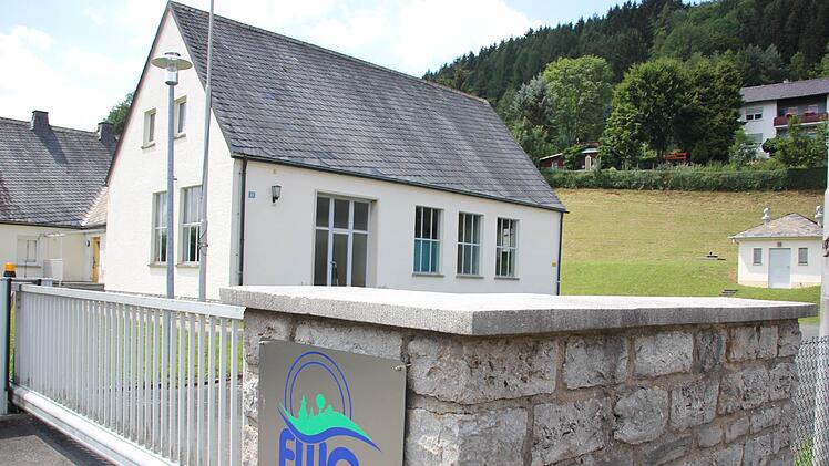 Die Betriebsgebäude der Frankenwaldgruppe in Steinberg Archivfoto: Friedwald Schedel