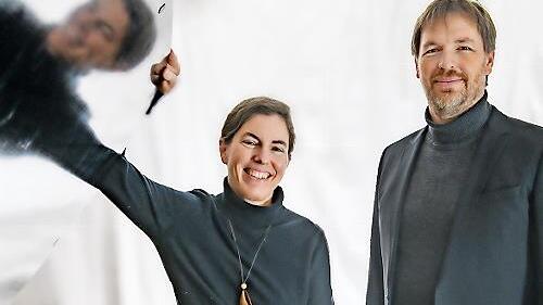 Nadja Pestel und Johannes Green musizieren am Sonntag in der Spitalkirche.