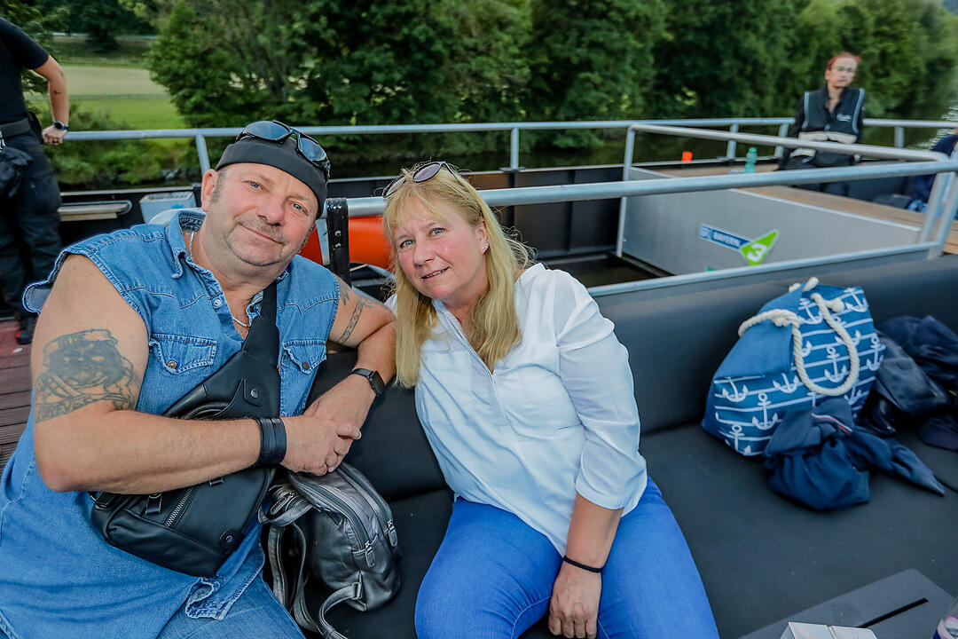 Auf drei Decks wurde richtig gefeiert!