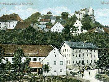 Die "Post", wie sie im Jahr 1910 ausgesehen hat. Repro: Löwisch